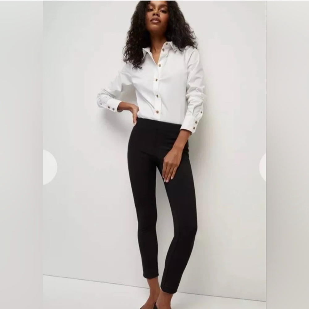 Veronica Beard Zip Back Scuba Pant Size 2